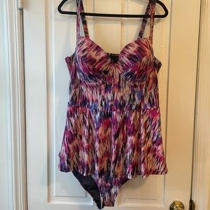 Torrid Peplum Swimsuit